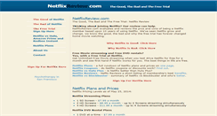 Desktop Screenshot of netflixreview.com